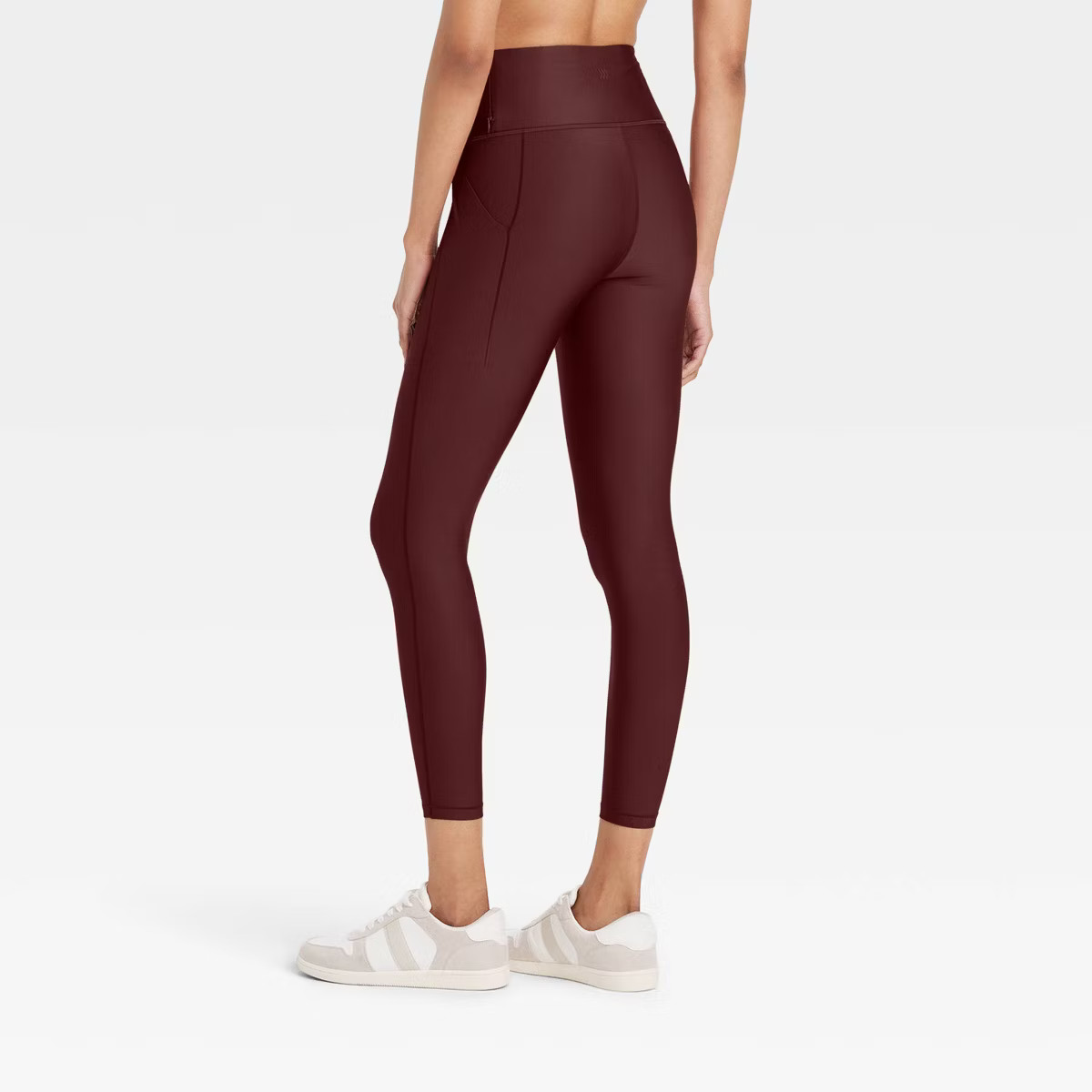 Women's Effortless Support High-Rise Pocketed 7/8 Leggings - All In Motion™ | Target