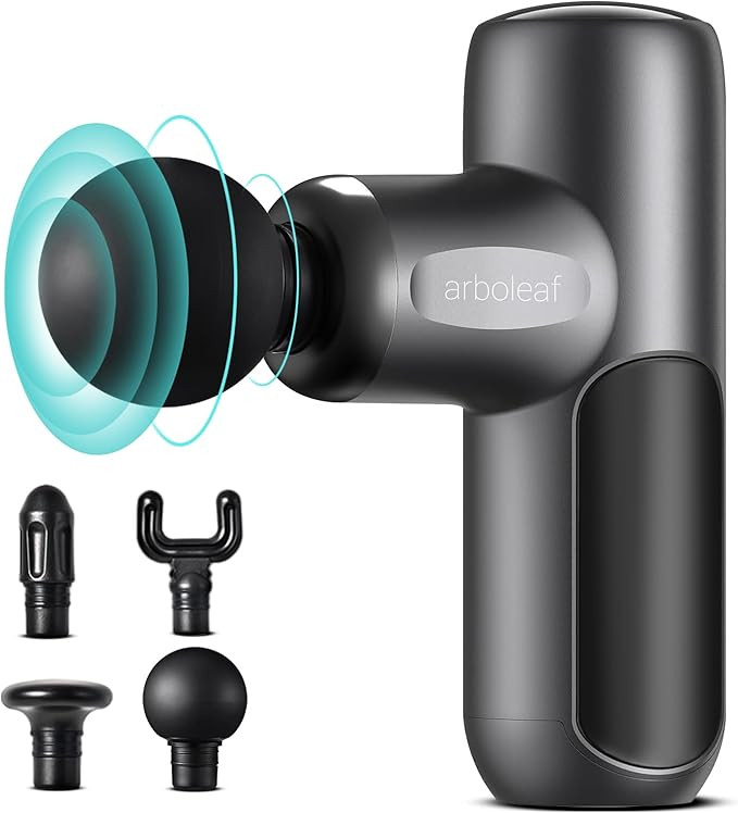 arboleaf Mini Massage Gun Deep Tissue, Percussion Muscle Massager for Back Pain Relief, Portable ... | Amazon (US)
