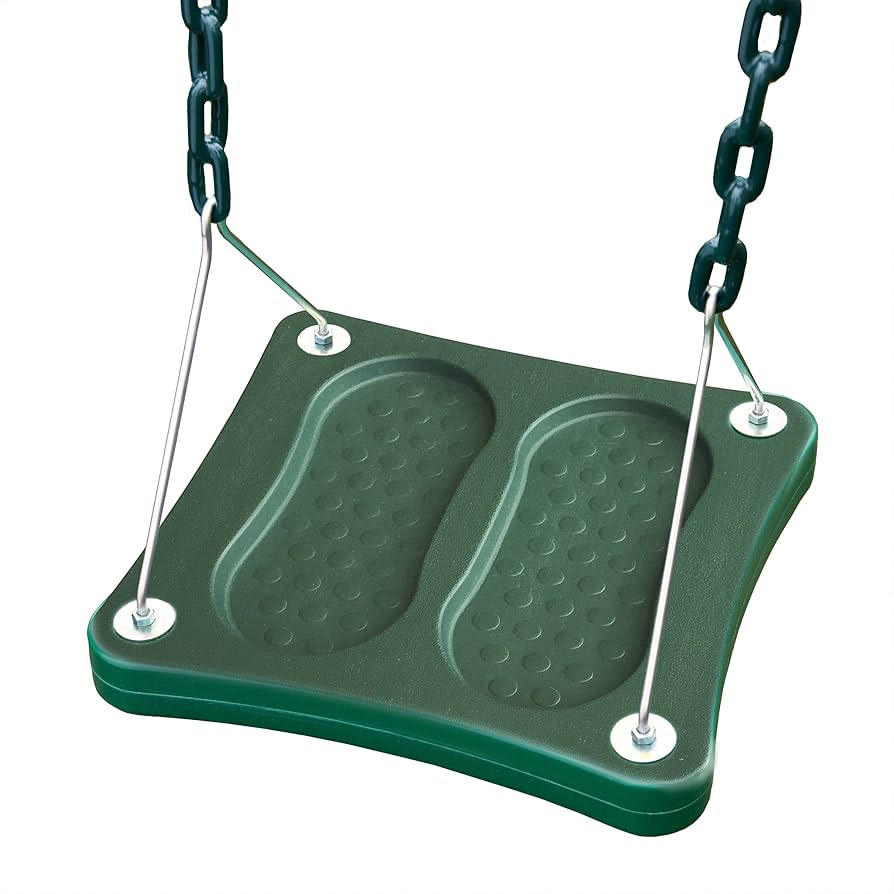 Swing-N-Slide NE 5041 Stand-Up Swing with 14" x 14" Swing Base and Coated Chains for Swing Set an... | Amazon (US)