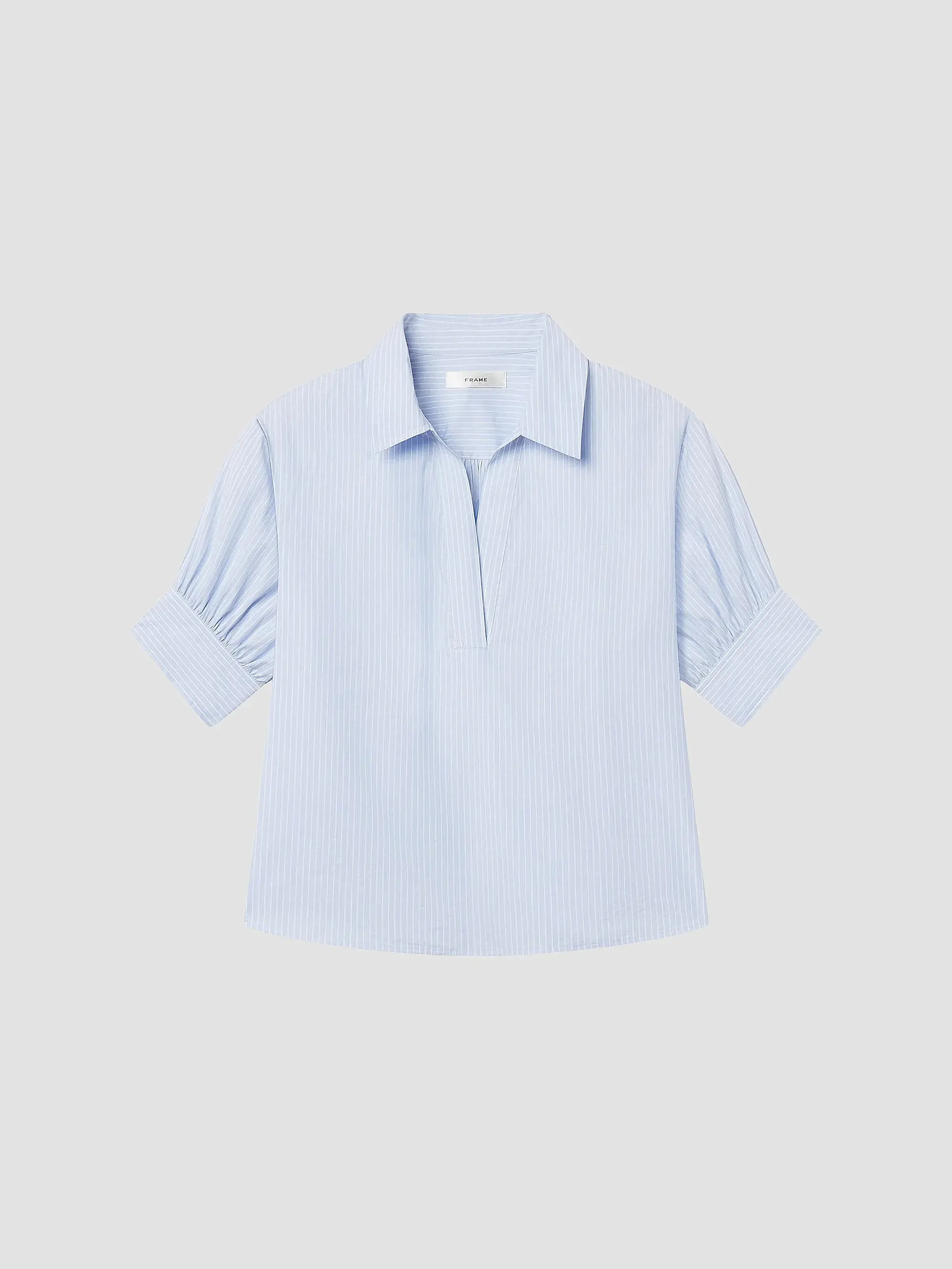 FRAME Striped Cotton Top | Saks Fifth Avenue | Saks Fifth Avenue