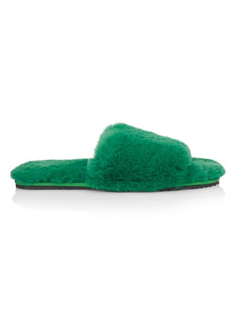 Apparis Diana Faux Fur Slippers | Saks Fifth Avenue