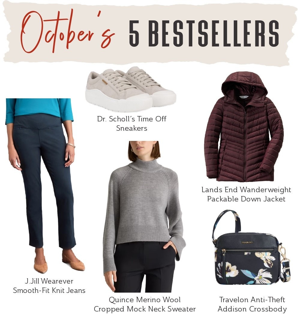 Chilly days are getting closer 🥶, and our community’s all about cozy layers, cold weather essentials, and travel-ready style. 🧥 Here’s what YOU loved this October!​ ❤️

#TravelFashion #FallOutfit #FallTravel #JetsetterStyle #TravelOutfits #TravelStyle #VersatileWardrobe #CapsuleWardrobe #TravelShoes 

#LTKSeasonal #LTKTravel