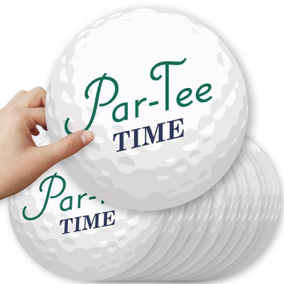 Big Dot of Happiness Par-Tee Time - Golf - Golf Ball Decorations DIY Birthday or Retirement Large Party Essentials - Set of 20 | Target