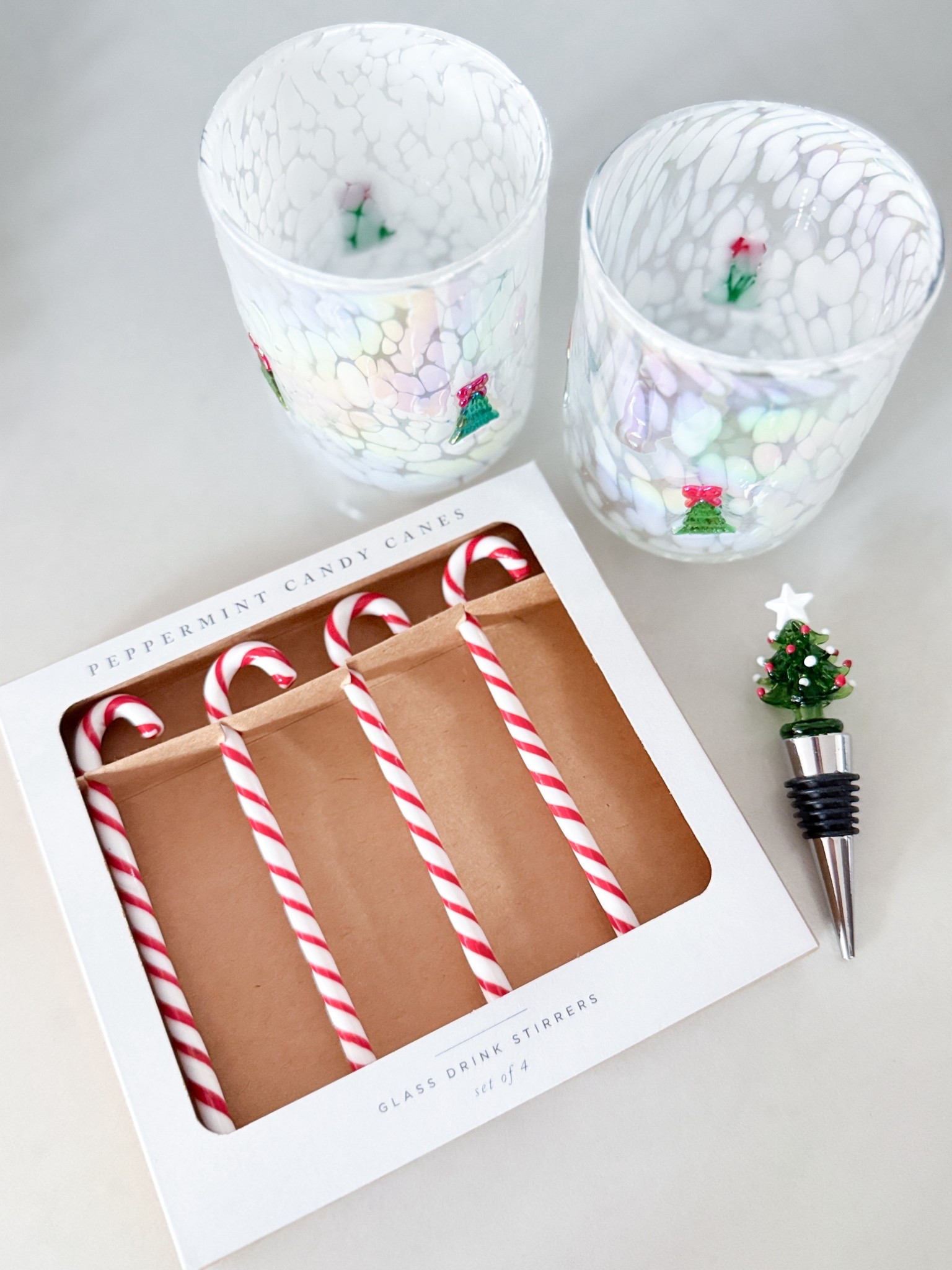 My Anthropologie haul came in, & their glassware really does live in its own category. The weight, the clarity, the hand-blown details; you can feel the difference the second you pick them up. There are plenty of similar vibe options floating around, but nothing compares to the quality of the real thing. These are the pieces you pull out year after year because they actually last + they actually look luxe. A little holiday magic, but elevated. 

holiday entertaining - holiday party essentials - christmas hosting ideas - holiday bar cart decor - festive drinkware - holiday cocktail night - christmas party ideas - entertaining must haves - holiday tablescape ideas - winter hosting essentials - christmas kitchen decor - holiday home decor - holiday glassware - festive drink stirrers - holiday hostess ideas - christmas entertaining inspo - cozy holiday gatherings - elevated holiday decor - holiday hosting gifts - christmas entertaining must haves

#LTKHome #LTKHoliday #LTKSeasonal