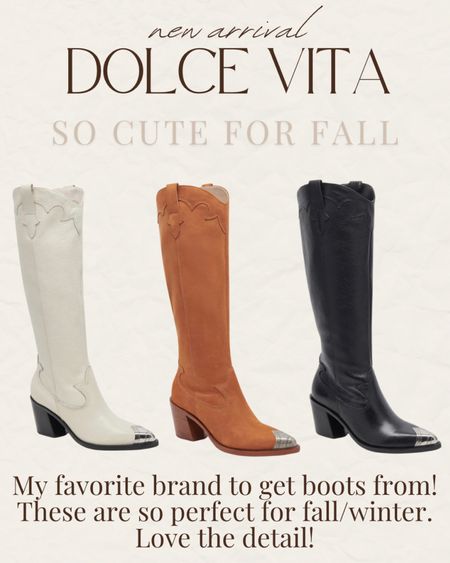 New boots arrival from Dolce Vita! I love this brand for boots!! 

#LTKstyletip #LTKshoecrush #LTKSeasonal