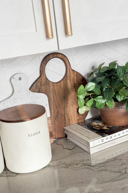 I love having both functional but aesthetic pieces on my kitchen counters! 

Home  Home decor  Home finds  Home favorites  Kitchen decor  Kitchen counter  Ceramic accessories  Faux plant  Faux greenery  Spring decor  Ourpnwhome

#LTKhome #LTKSeasonal #LTKstyletip