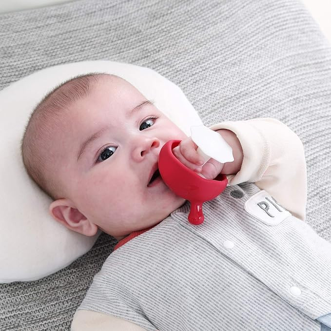 Mombella Mimi The Mushroom Soothing teether for Breast Feeding Baby who Does not take Pacifiers/P... | Amazon (US)