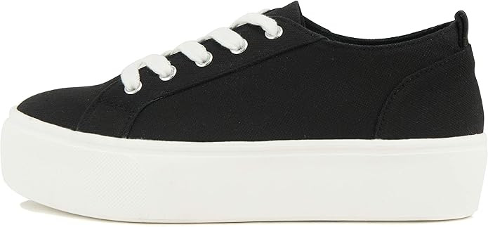 Soda Petal ~ Women Double Deck Bottom Sole Fashion Sneakers with Padded Comfortable Sock | Amazon (US)