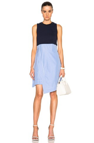 Sweatshirt & Striped Dress | FWRD 