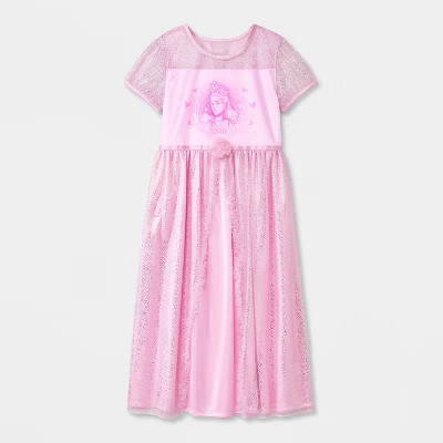 Toddler Girls' Wicked Glinda Fantasy NightGown - Pink | Target