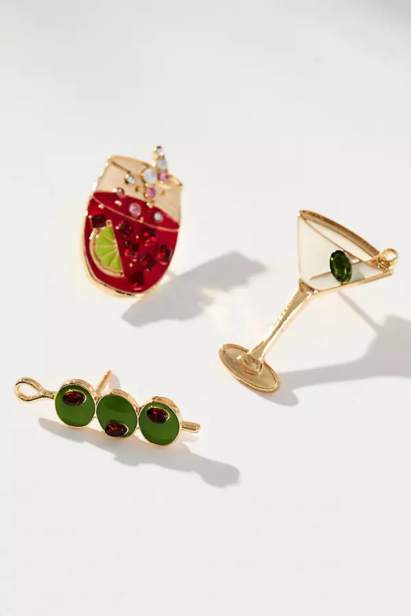 Sweet Treat Brooches, Set of 3 | Anthropologie (US)