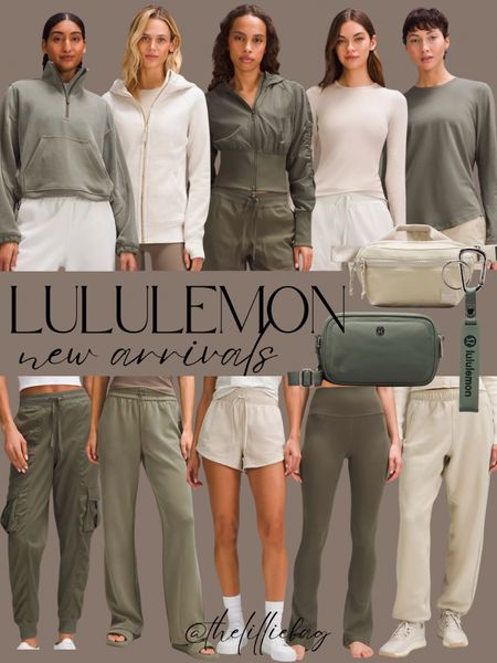 Lululemon new color arrivals! Army Green & Mojave Tan 🤍

Spring outfit. Fitness. Athleisure. Travel style. Lululemon.

#LTKfitness #LTKstyletip #LTKSeasonal