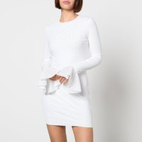 Rotate Birger Christensen Pearl Sequin Embellished Tulle Dress - DK 42/UK 14 | Coggles (Global)