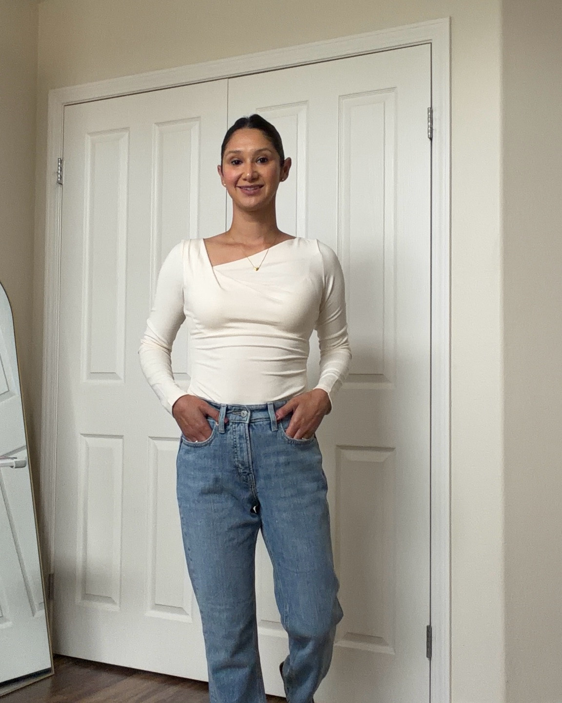 Last minute girls night look 🤎✨

Wore this beautiful Amazon top with jeans and these chic black faux leather sandals that instantly elevated the whole outfit.

The slightly squared toe gives them such an expensive-looking feel while still being comfortable enough to wear all night.

Sizing:
Top: XS
Shoes: size 7 (TTS)

Finished the look with a sleek back bun and lipstick and was ready in under 30 minutes ✨

Linked both pieces plus similar styles I love on my LTK 🤍

#LTKStyle #LTKFinds #AmazonFashion #CasualChic #AffordableFashion #MomStyle #EverydayStyle #DateNightStyle