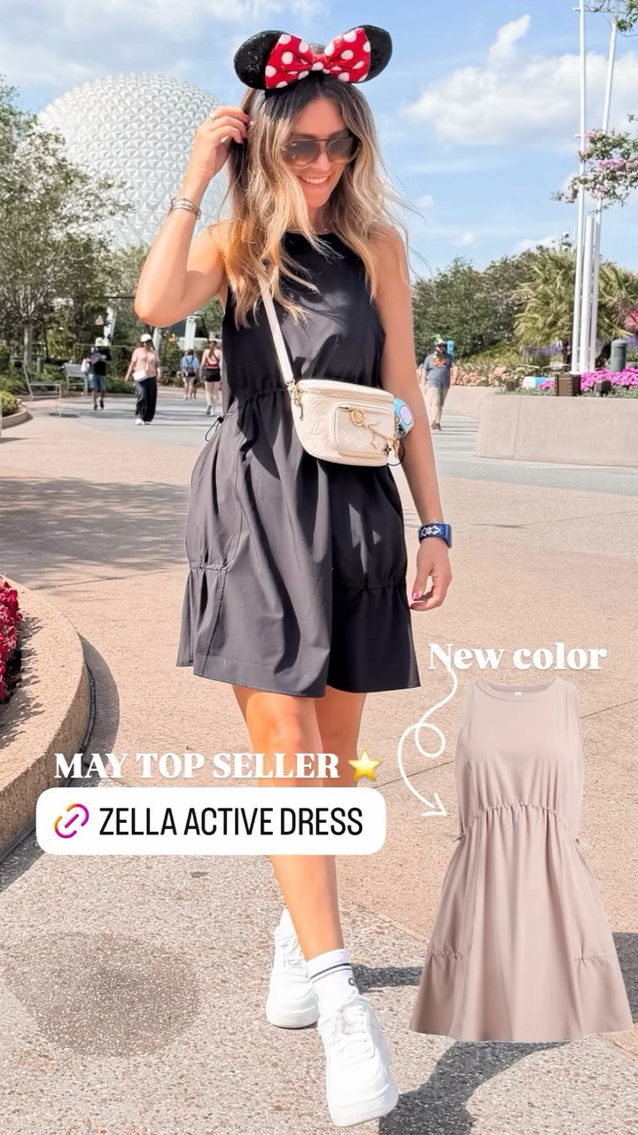 MAY TOP SELLER ⭐️

Ya’ll loved this dress I wore to Disney! It comes in 4 different color options. A new color was just added 👏