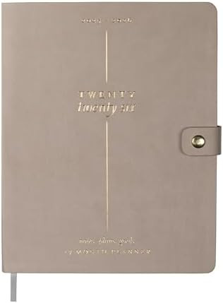 Fringe Studio 2026 Weekly Planner, Aug 2025 - Dec 2026, 17 Month, Faux Leather Wrapped Cover, "EA... | Amazon (US)