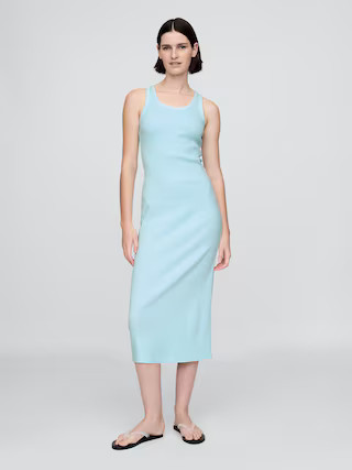 Rib Midi Dress | Gap (US)