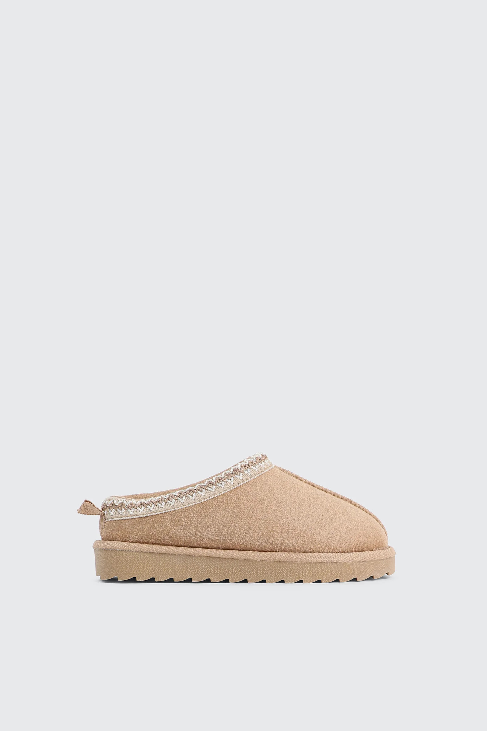 Faux Sheepskin Clogs with Accent Trim | Ardene