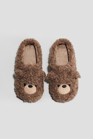 H & M - Teddy Fleece Slippers - Beige | H&M (US + CA)