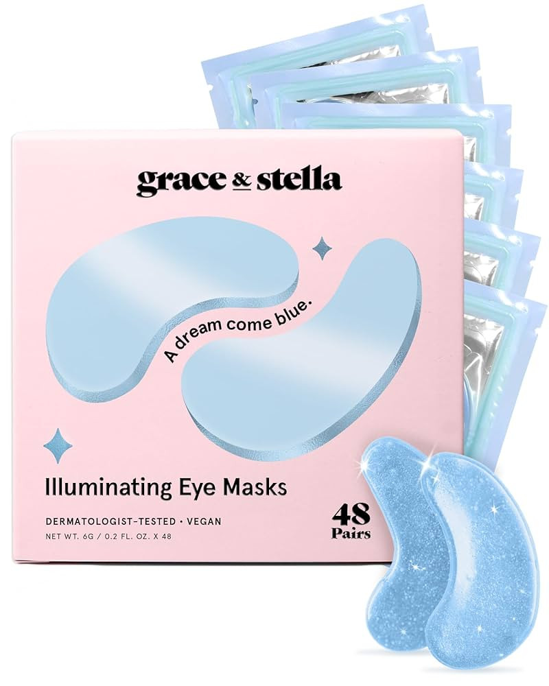 grace & stella Award Winning Under Eye Mask Reduce Dark Circles, Puffy Eyes, Undereye Bags, Wrink... | Amazon (US)