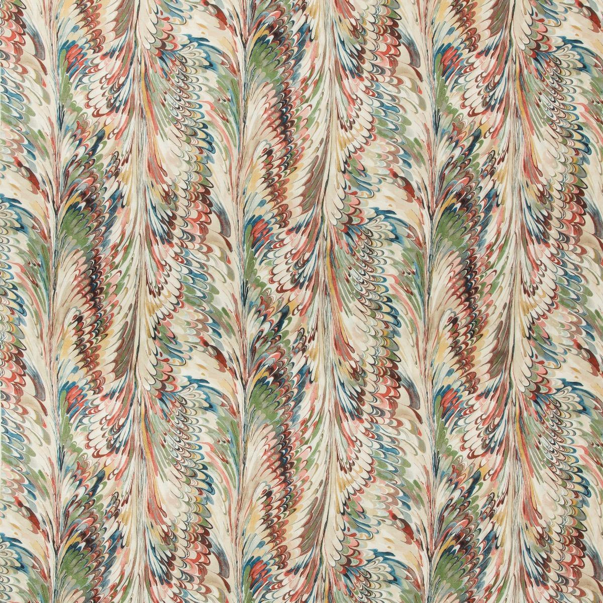 Lee Jofa Taplow Print Spice/Leaf Fabric | DecoratorsBest