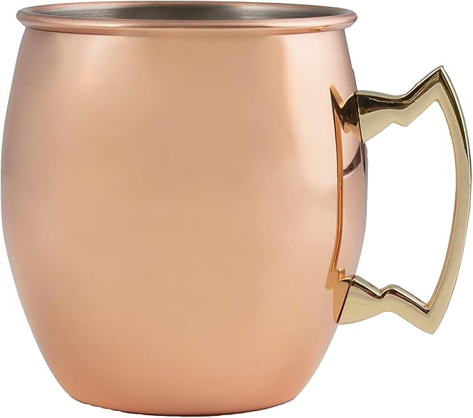 Cambridge Silversmiths 4 Piece Moscow Mule Mug Set, 20 oz, Copper | Amazon (US)