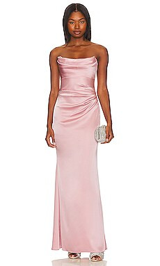Katie May X Revolve Taylor Gown in Rose Quartz from Revolve.com | Revolve Clothing (Global)
