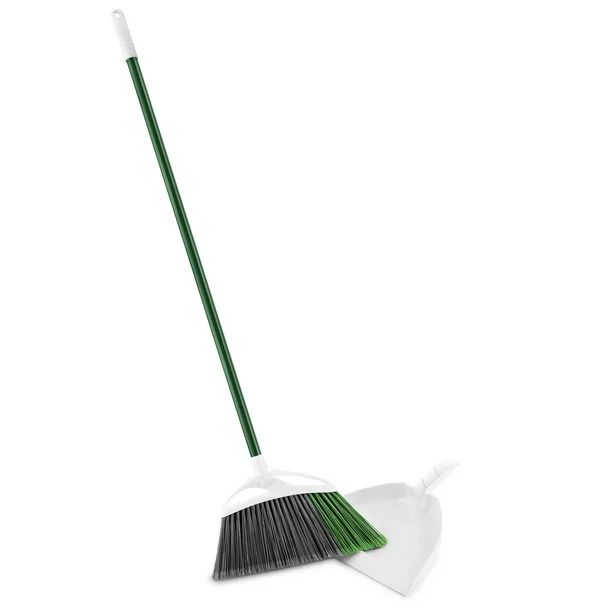 Libman Extra Large Indoor Outdoor Angle Broom  with Snap on Dustpan | Walmart (US)