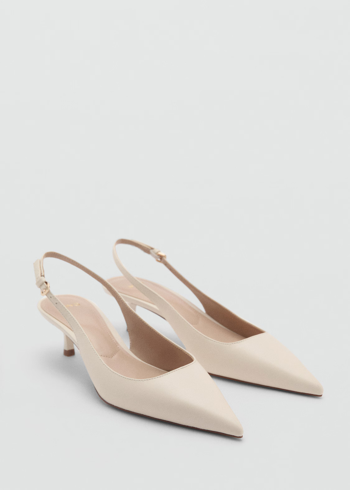 Pointed kitten-heel shoes - Women | MANGO United Kingdom | MANGO (UK)