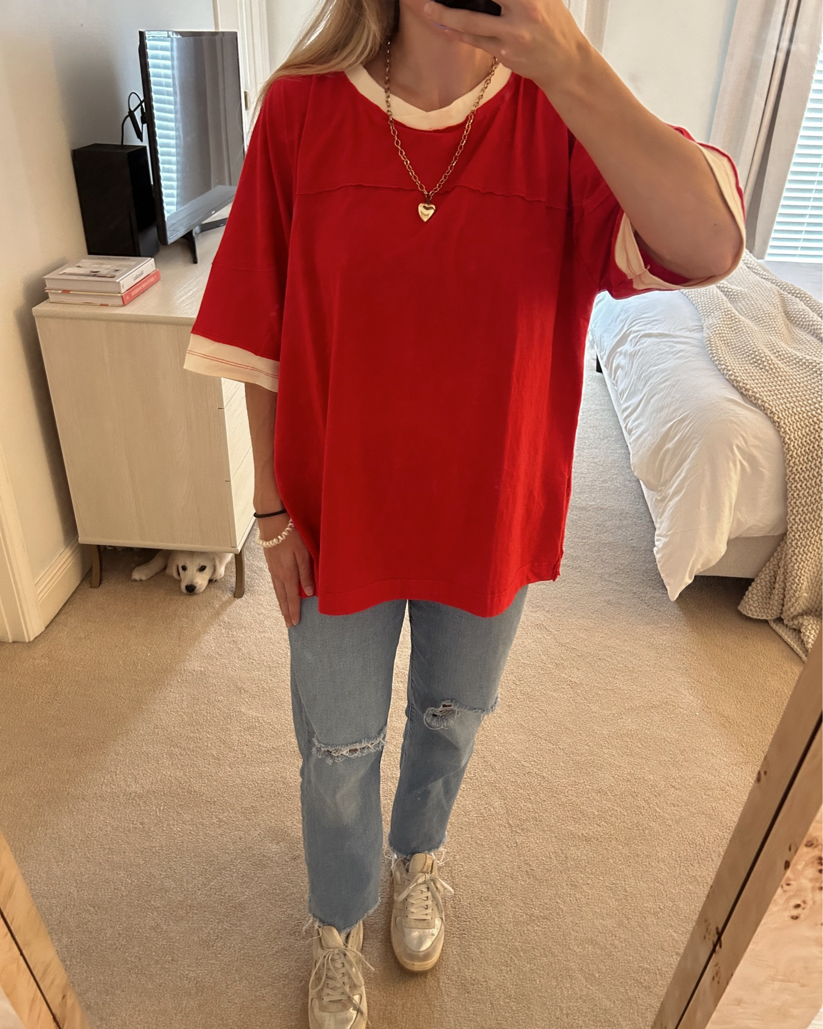 the BEST Free People tee dupe!!! Comes in SO many colors and only $24.99! Ordered a L for oversized look. 

#LTKSaleAlert #LTKBacktoSchool #LTKStyleTip