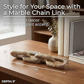 Marble Sculpture Decorative Object \u2013 Accessories for Room Styling, for Shelf, Tabletop, and ... | Amazon (US)