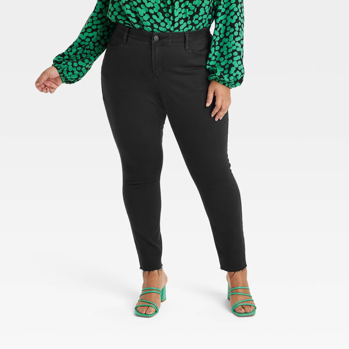 Women's Mid-Rise Skinny Jeans - Ava & Viv™ | Target