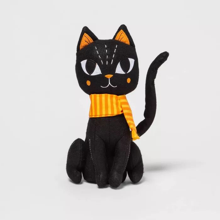 12&#34; Large Cat Halloween Decorative Figure - Hyde &#38; EEK! Boutique&#8482; | Target