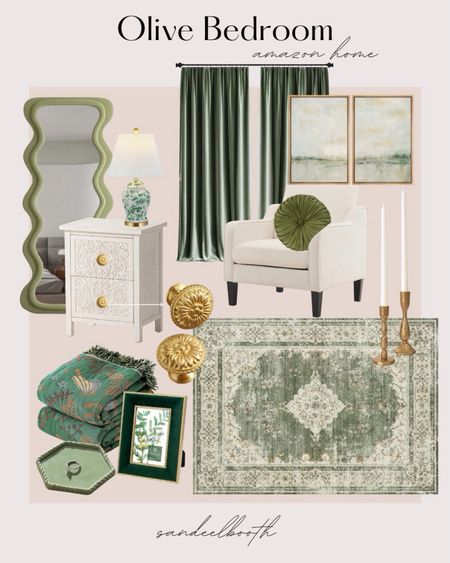 Olive bedroom from Amazon home!

Amazon home must haves, olive green decor, sage green, green decor accents, eccentric home, colorful home, living room style inspo

#LTKhome #LTKstyletip