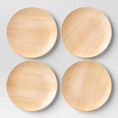 4pk 8.5" Melamine Salad Plates - Room Essentials™ | Target
