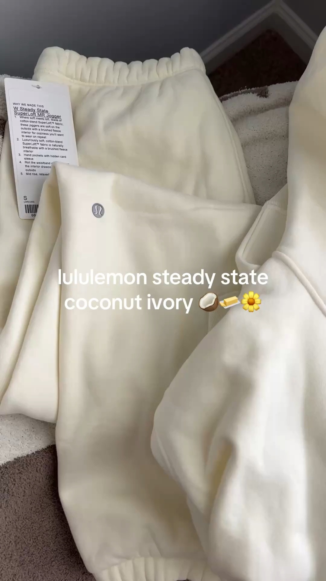 @lululemon steady state sweat set 🥥💛🌼🧈 

#LTKdayinmylife #LTKootd #LTKgrwm