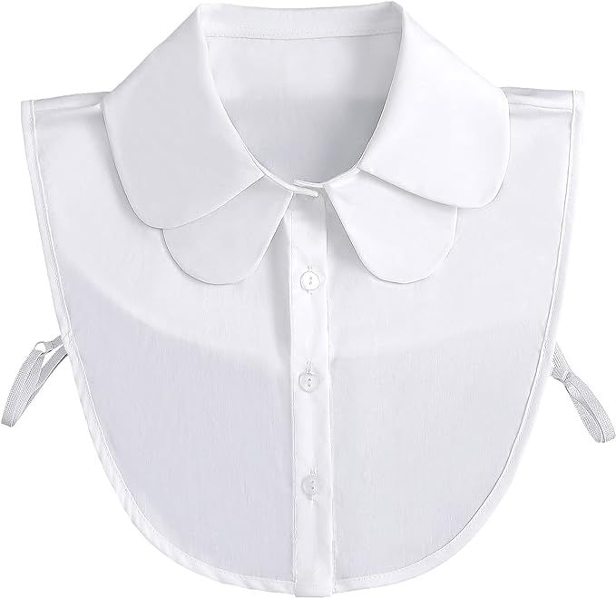 WENLOOY Fake Collar Detachable Blouse Dickey Collar Half Shirts Faux False Collar for Women & Gir... | Amazon (US)