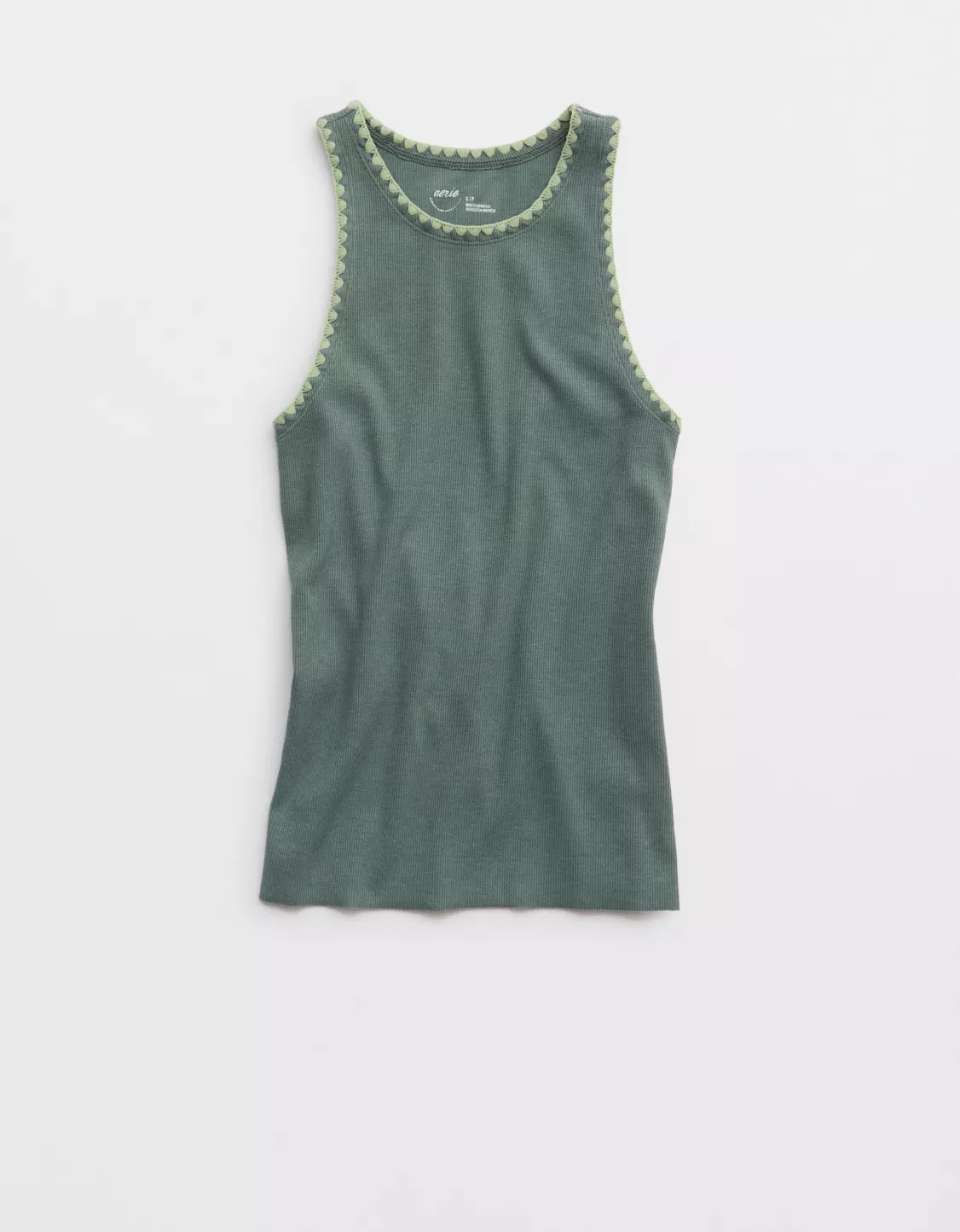 Aerie High Neck Tank Top | Aerie