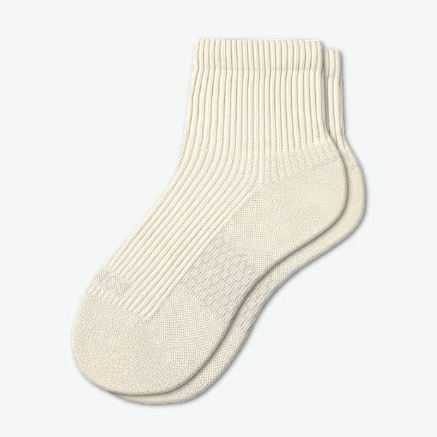 Women's Hybrid Ribbed Quarter Socks | Bombas