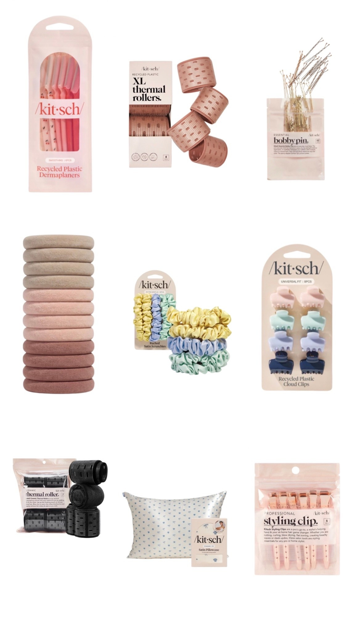 Kitsch code- LAUREN will get you 25% off your purchase! Here’s some of my favorites