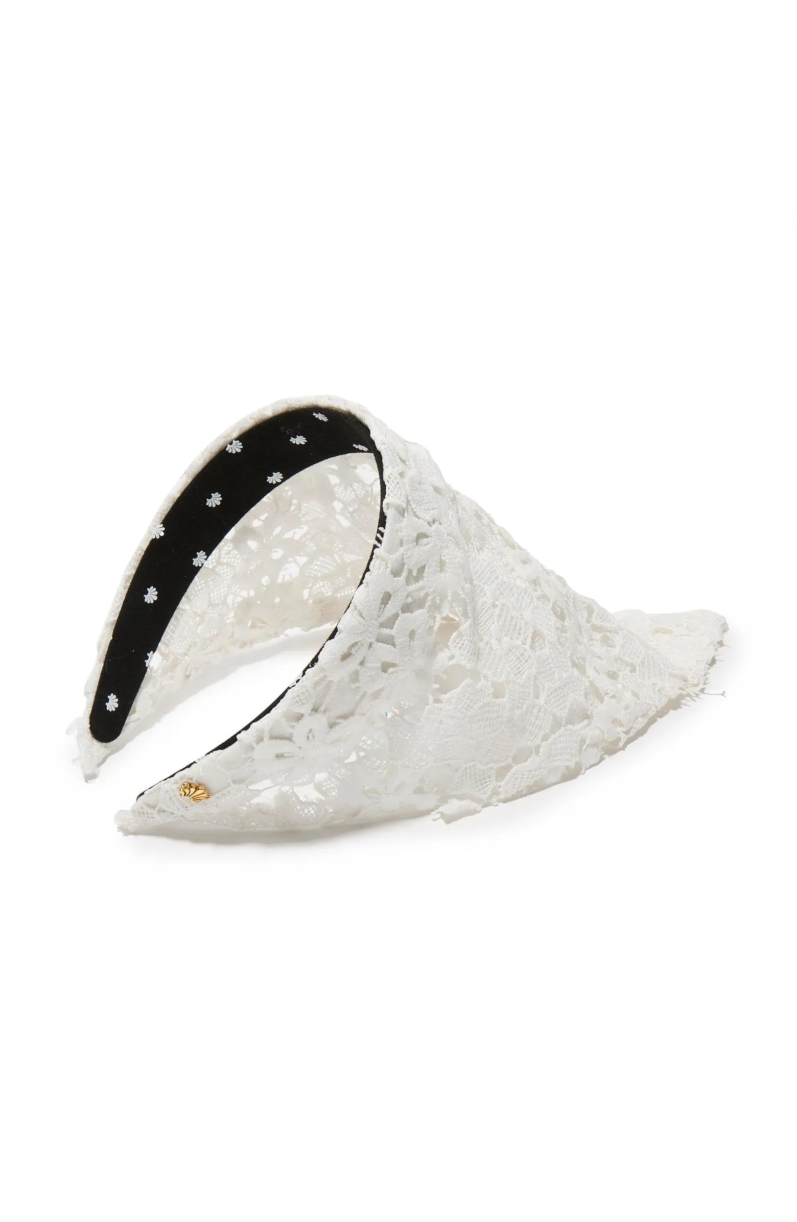 Jackie Floral Lace Handkerchief Headband | Nordstrom