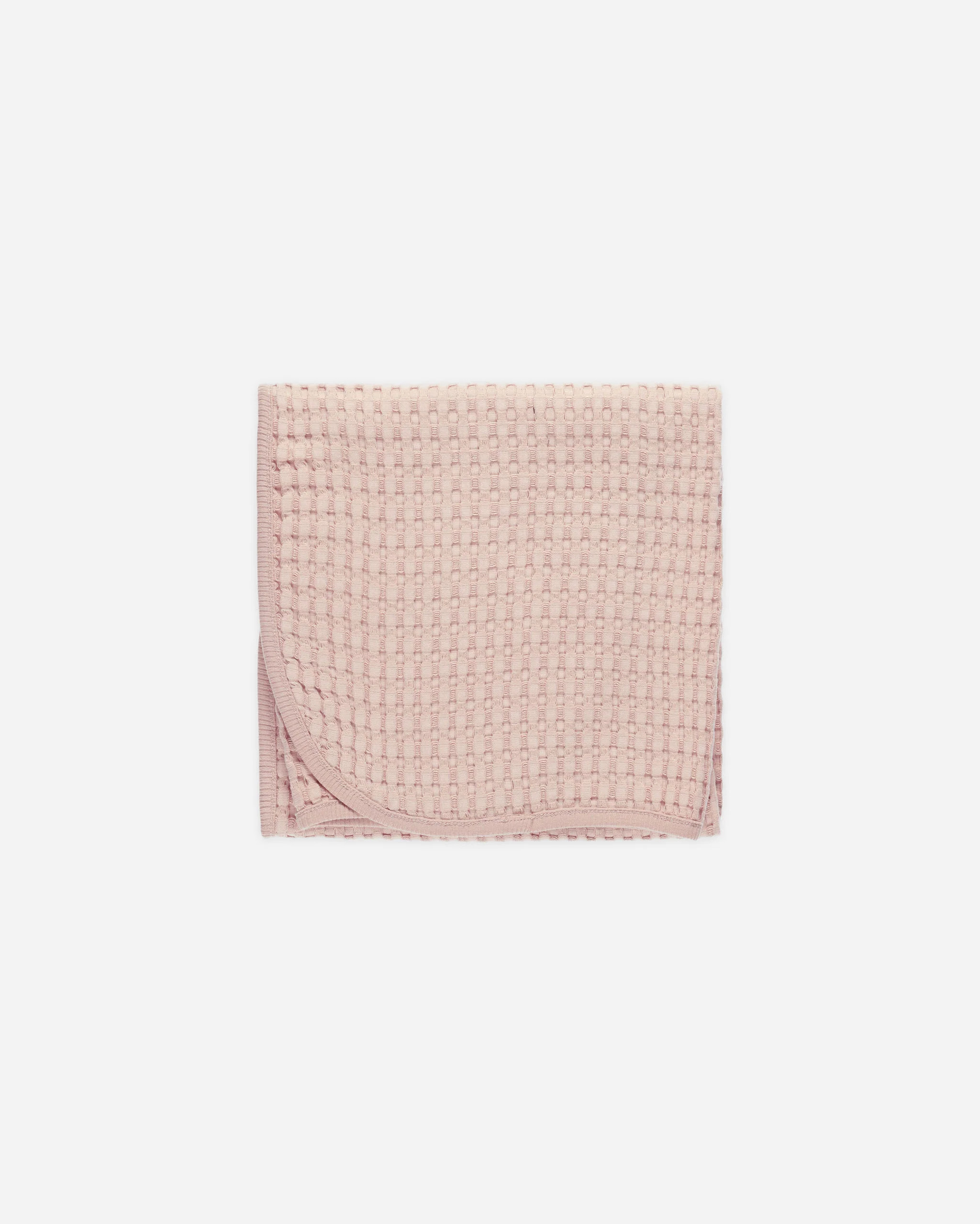 Waffle Baby Blanket || Bubblegum | Rylee + Cru