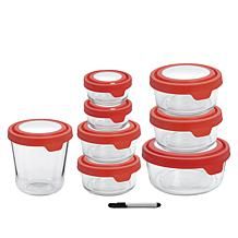 Anchor Hocking 16-Piece TrueSeal Food Storage Set - 9436174 | HSN | HSN