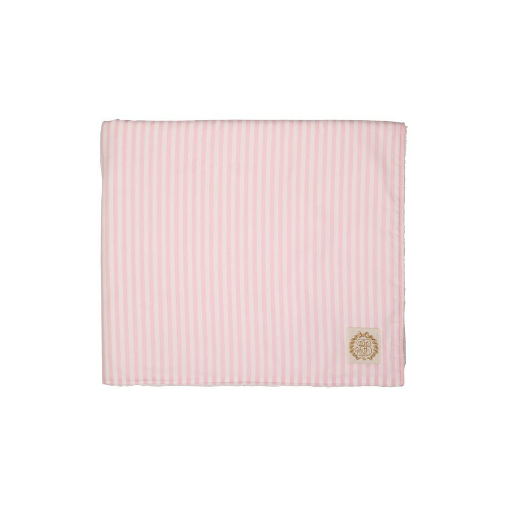 Bishop Bath & Beach Towel - Pinckney Pink Stripe | The Beaufort Bonnet Company