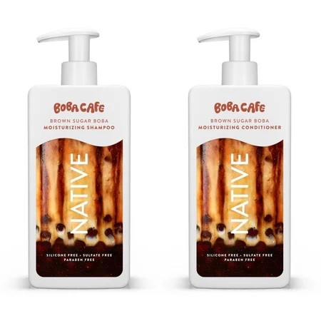 Native Limited Edition Brown Sugar Boba Shampoo and Conditioner Regimen | Walmart (US)