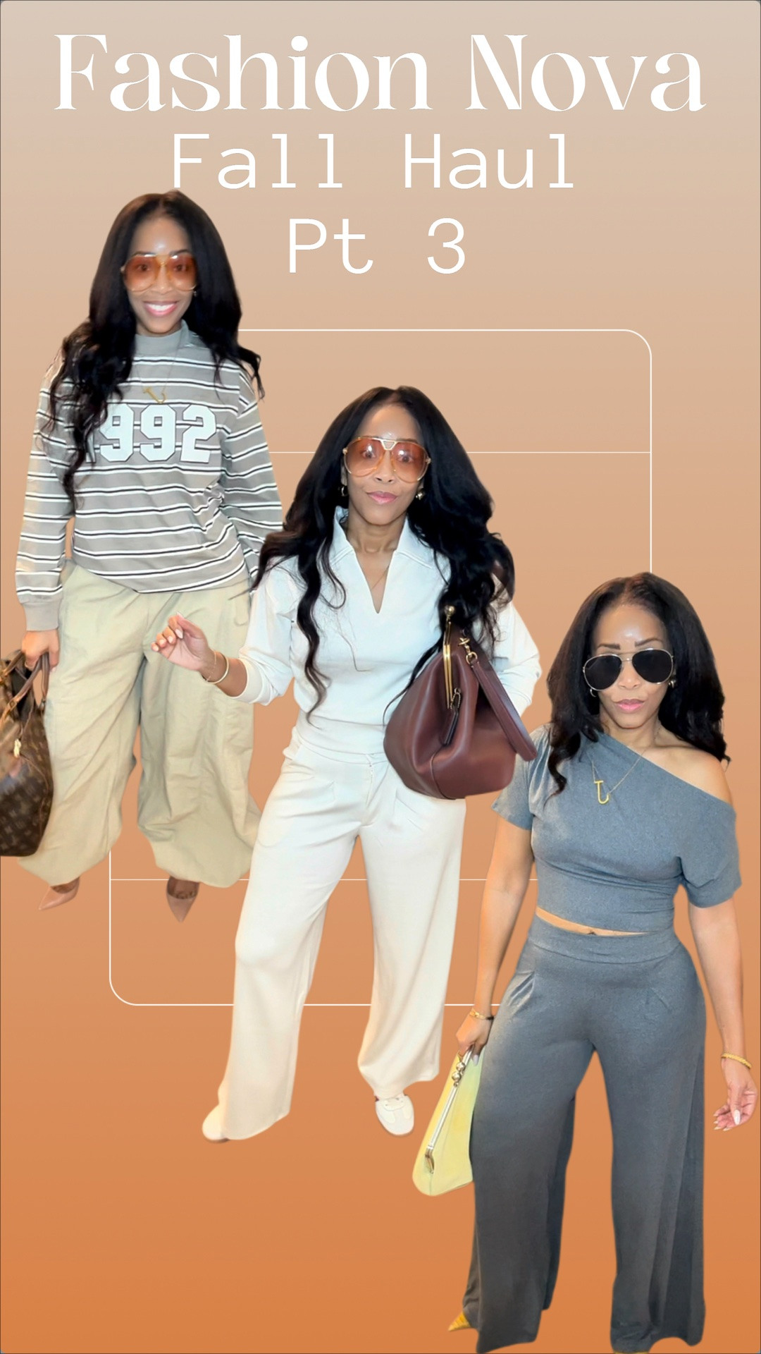 Can’t link Fashion Nova here but if you go on my IG or Linktree you can get the links from there💁🏽‍♀️
FN has BOGO on dresses, sets, jumpsuits & rompers!
IG: Its_joannmary
Linktree: its_joannmary
Title: “Fashion Nova Fall Haul Pt 3”

#LTKootd #LTKOver40 #LTKgrwm
