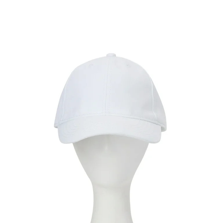 Time and Tru 3pc Solid Non Wash Baseball Cap | Walmart (US)