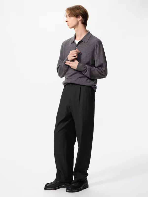 Pleated Wide Pants | UNIQLO (US)
