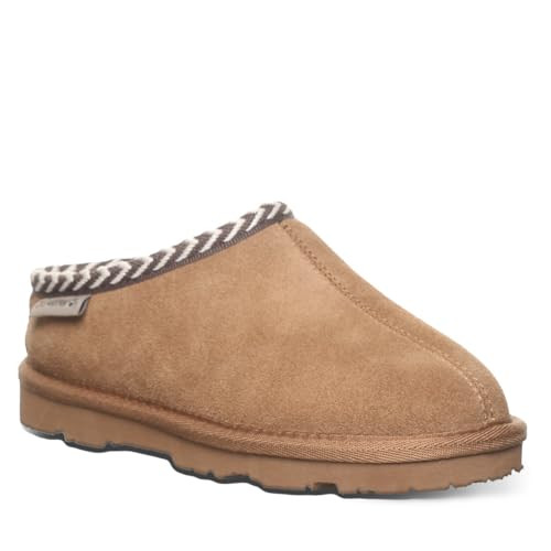 BEARPAW Tabitha Youth Hickory Size 4 | Youth's Slipper | Youth's Shoe | Comfortable & Lightweight | Amazon (US)