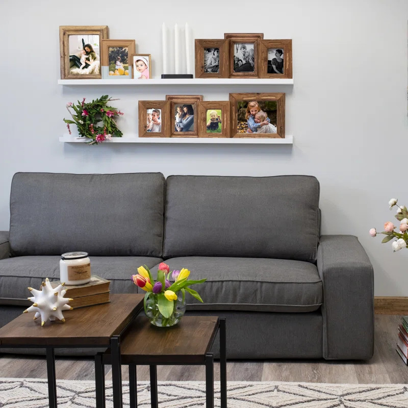 Purtee 2 Piece Floating Shelf Set (Set of 2) | Wayfair North America